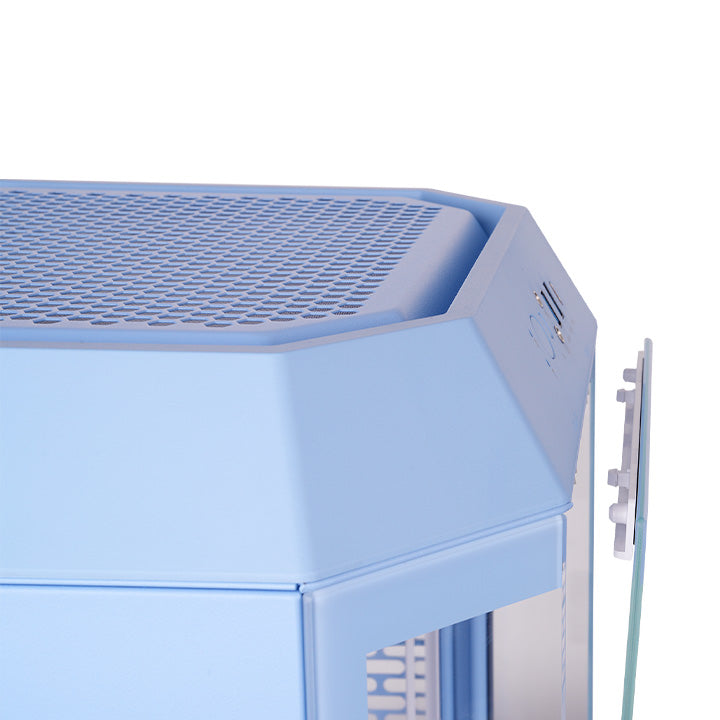 The Tower 250 Hydrangea Blue Mini Tower Chassis – Thermaltake Global