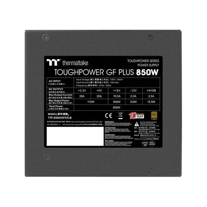 Toughpower GF Plus 850W - (Regional Only – JP)