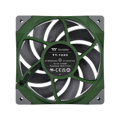TOUGHFAN 12 Racing Green High Static Pressure Radiator Fan (Single Fan Pack)