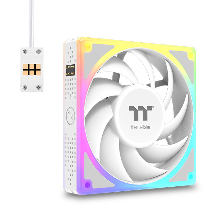TOUGHFAN EX 120 ARGB Sync PC Cooling Fan - White (3-Fan Pack)