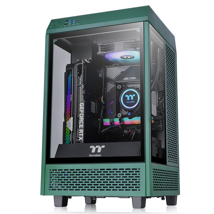 750w電源付き The Tower 100 Racing Green The Tower 100 Racing Green Mini Chassis – Thermaltake Global