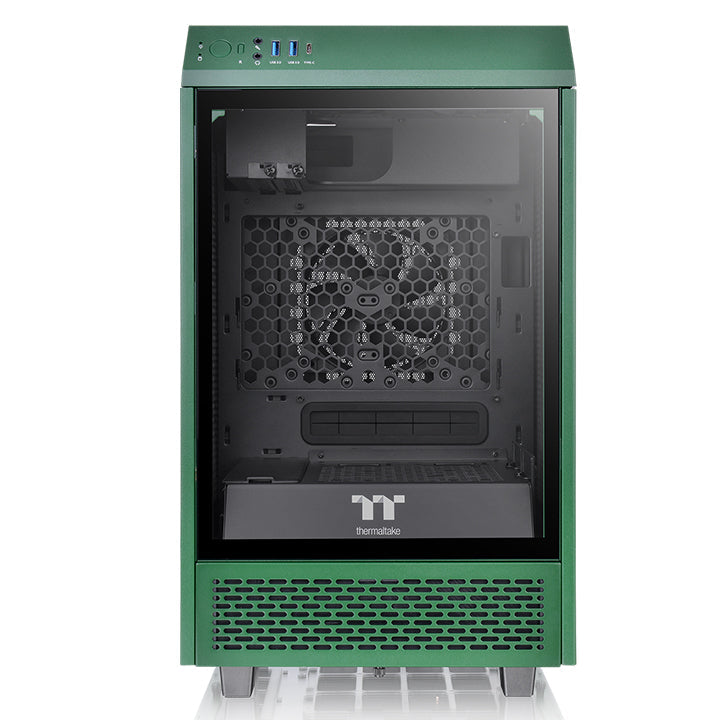 The Tower 100 Racing Green Mini Chassis – Thermaltake Global