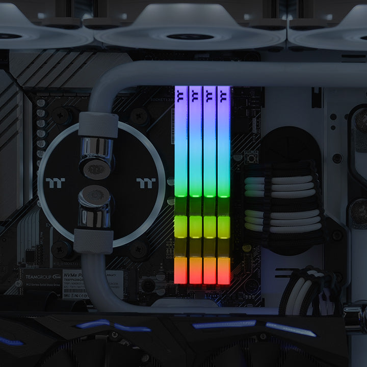 TOUGHRAM RGB Memory DDR4 3600MHz 64GB (32GB x 2)-White