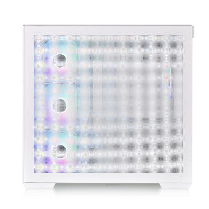 View 380 TG ARGB Snow Mid Tower Chassis