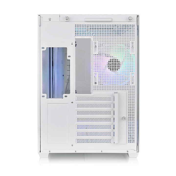 View 380 TG ARGB Snow Mid Tower Chassis