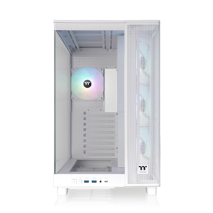 View 380 XL TG ARGB Snow Mid Tower Chassis – Thermaltake Global