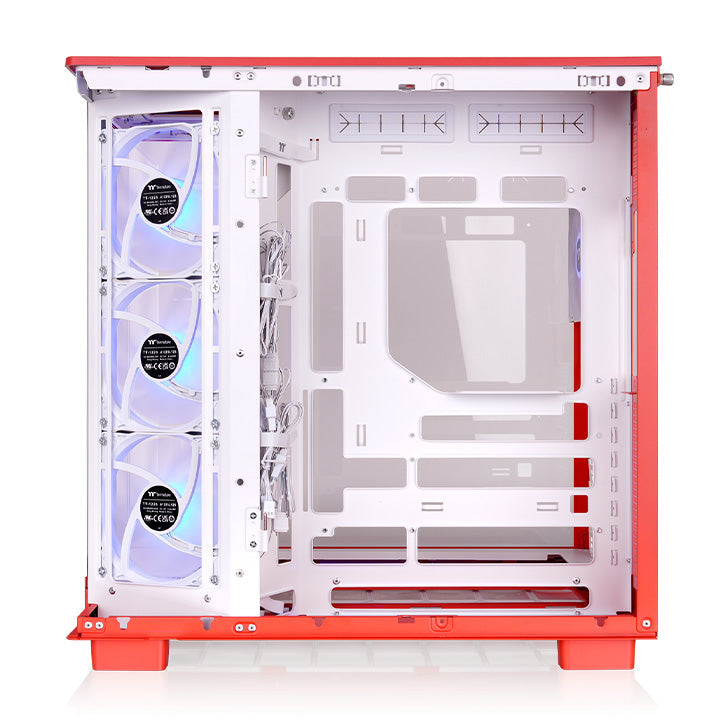 View 380 XL TG ARGB Flaming Orange Mid Tower Chassis – Thermaltake