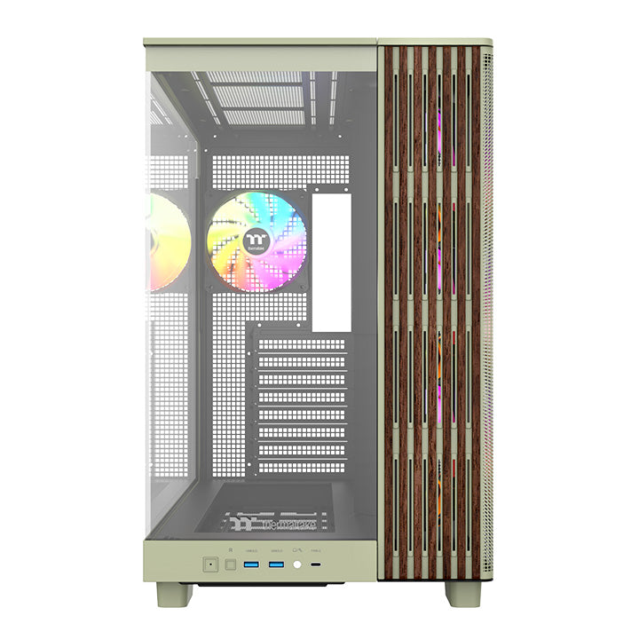 View 380 XL WS ARGB Matcha Green Mid Tower Chassis – Thermaltake
