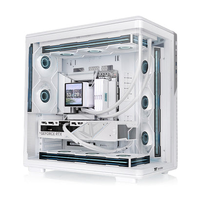View 590 TG ARGB Snow Mid Tower Chassis
