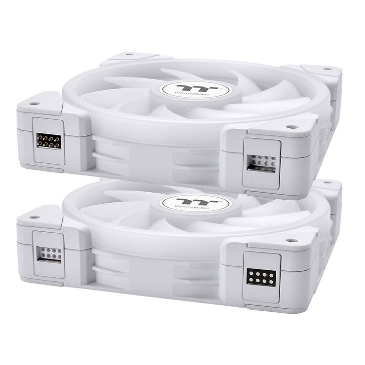 SWAFAN EX14 ARGB Sync PC Cooling Fan White TT Premium Edition (3-Fan Pack)