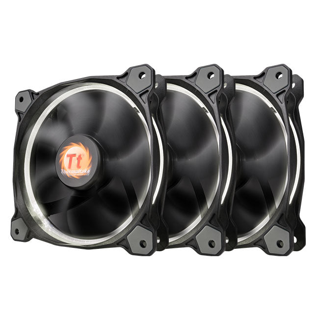 Riing 12 LED White (3 fans pack)