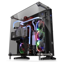 glass desktop case