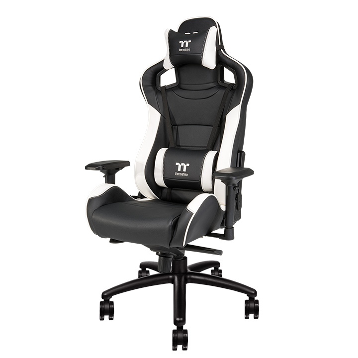 cheap black and white gaming chair