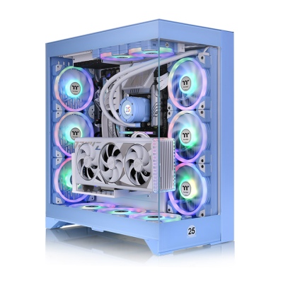 CTE E600 MX Hydrangea Blue Mid Tower Chassis